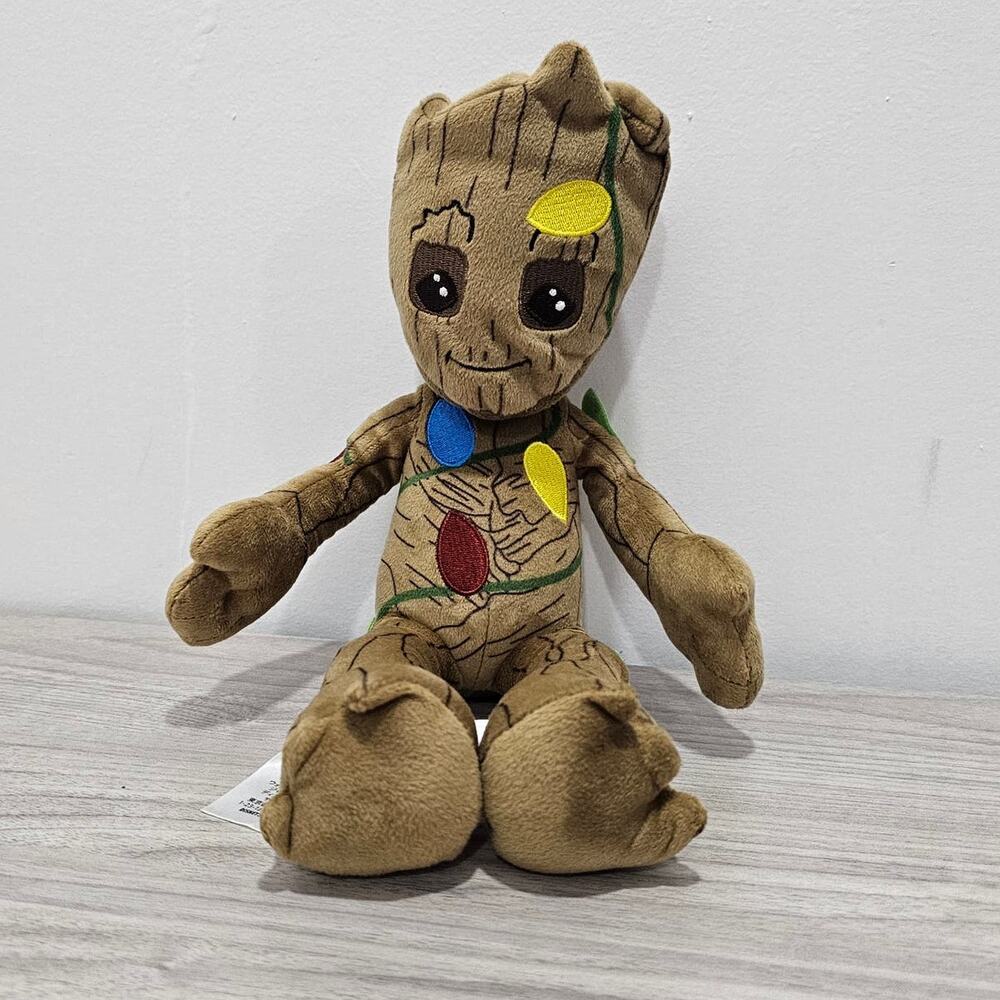 Disney Marvel Guardians of the Galaxy Baby Groot Holiday Christmas Lights Plush